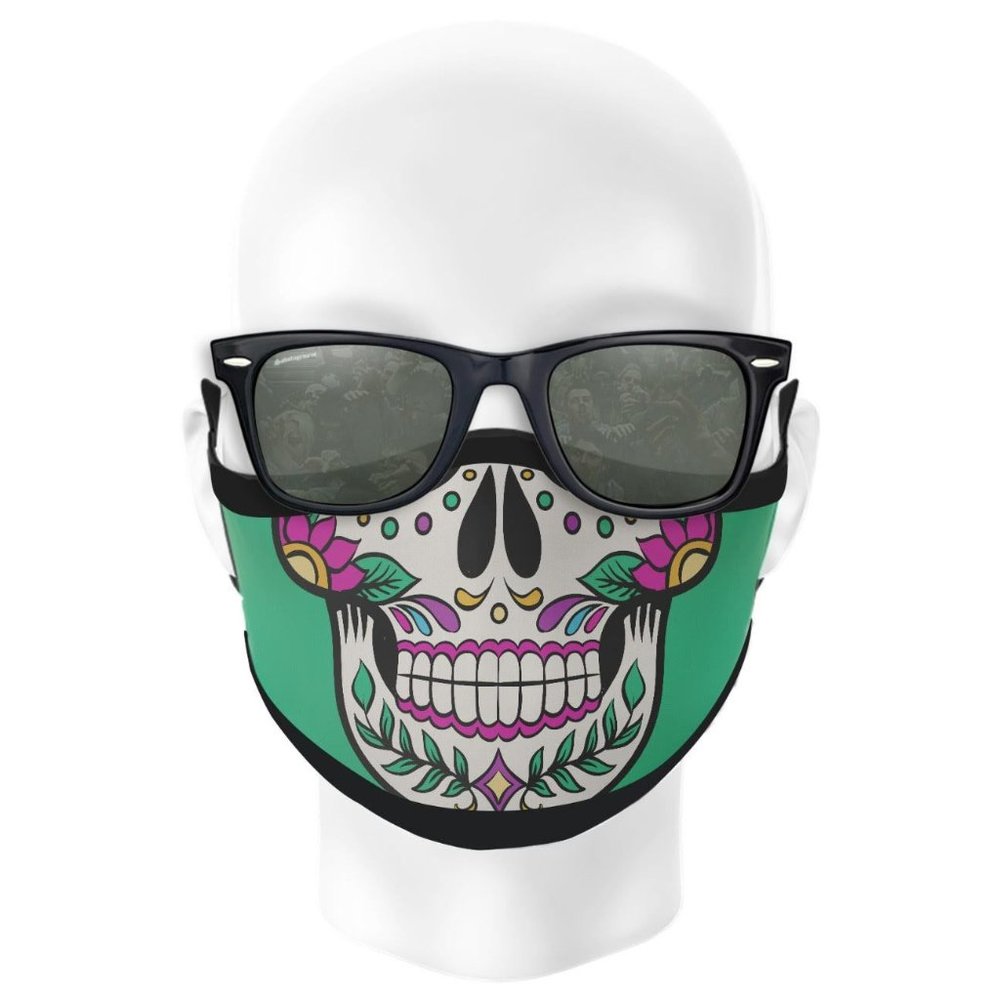 Day of the Dead fashion sugar skull custom Mask